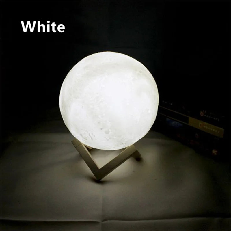 3D Moon Lamp Night Light
