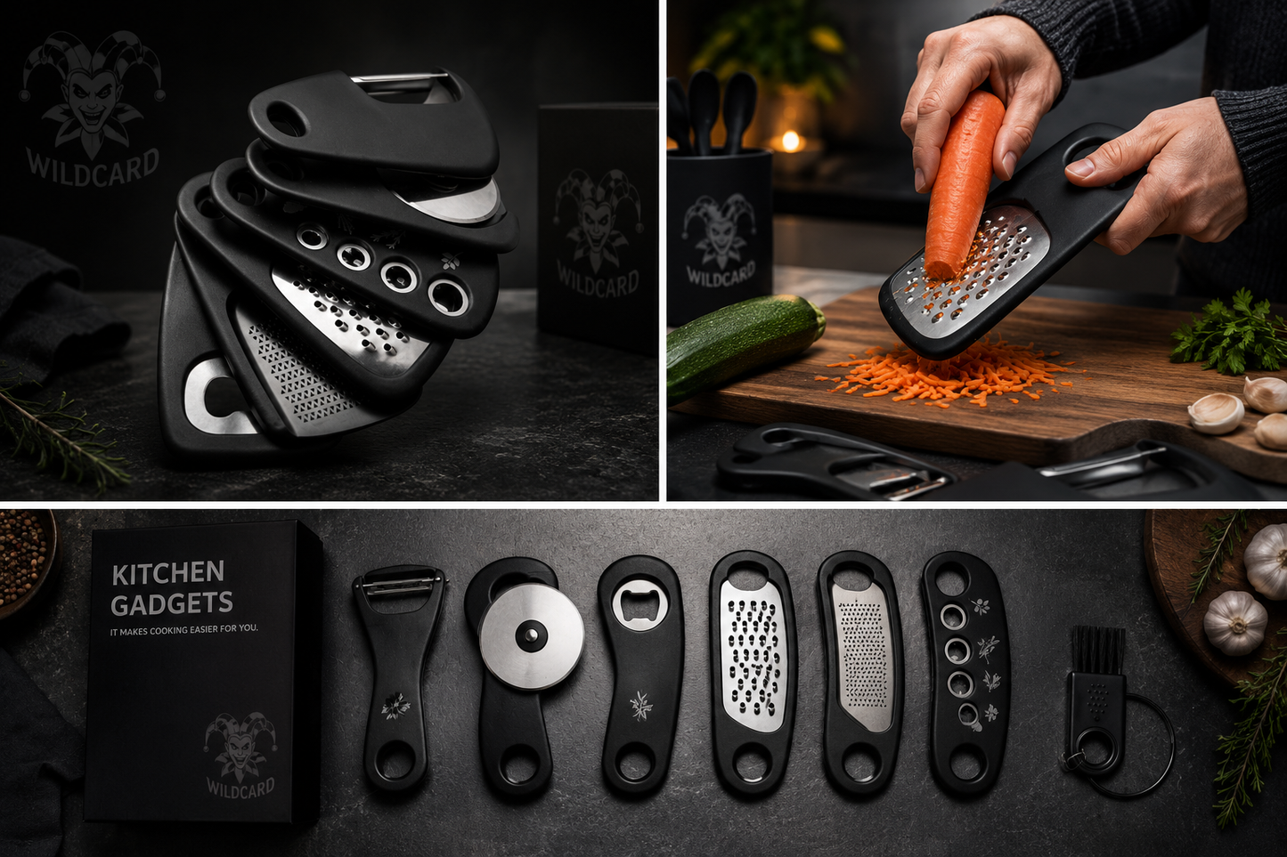 Stackable Kitchen Gadget Set