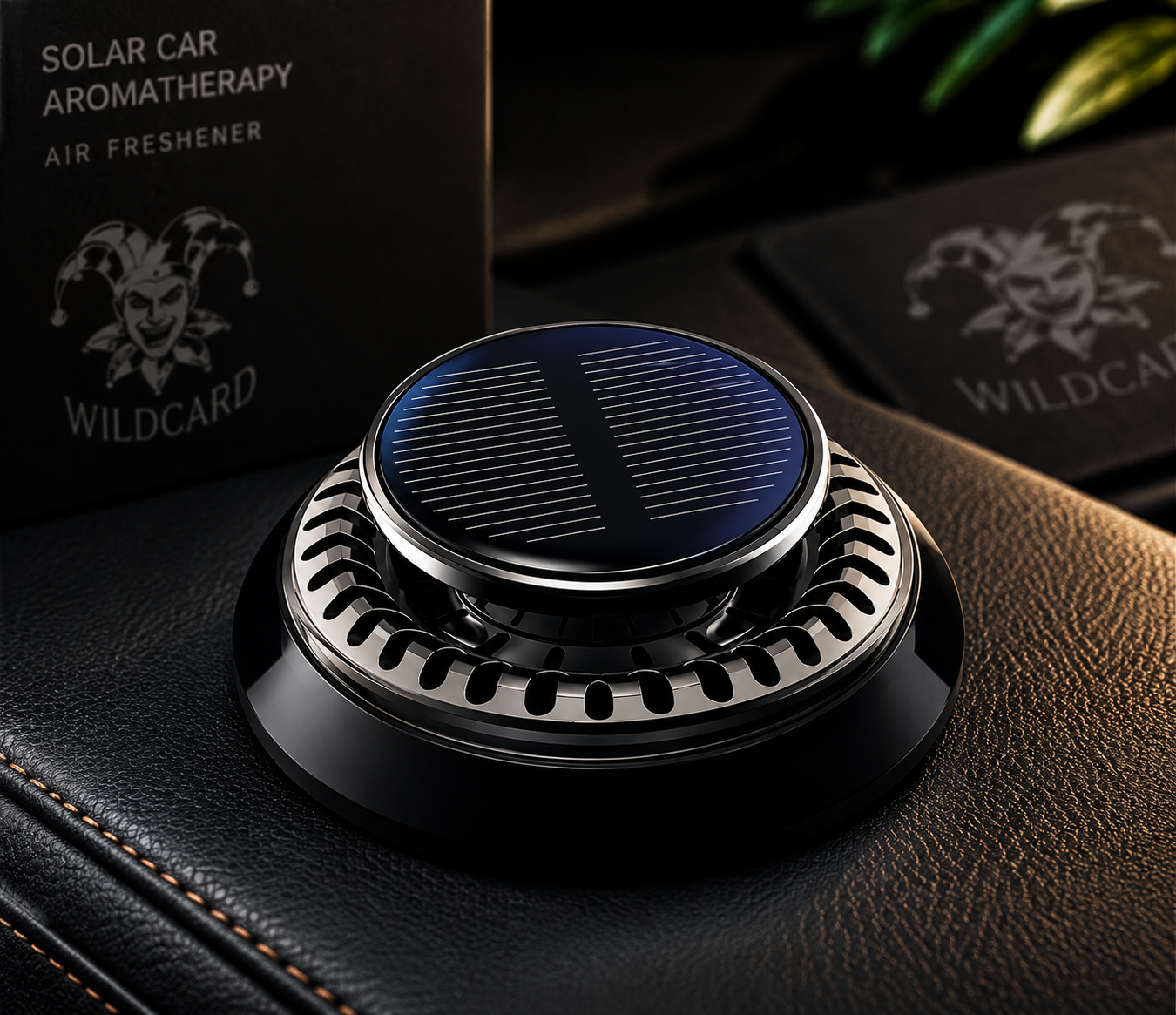 Solar Rotating Car Air Freshener