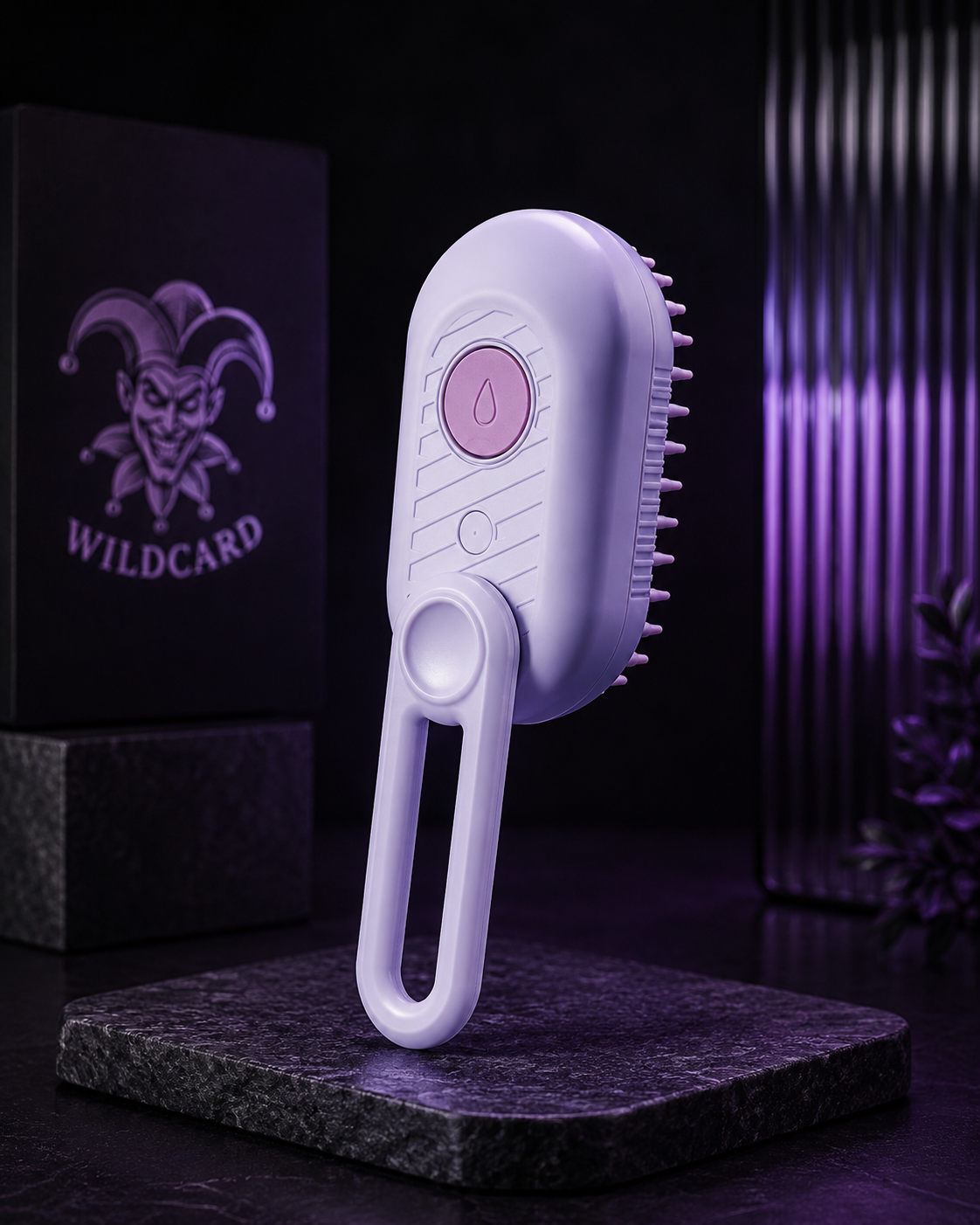 Steam Pet Grooming Brush