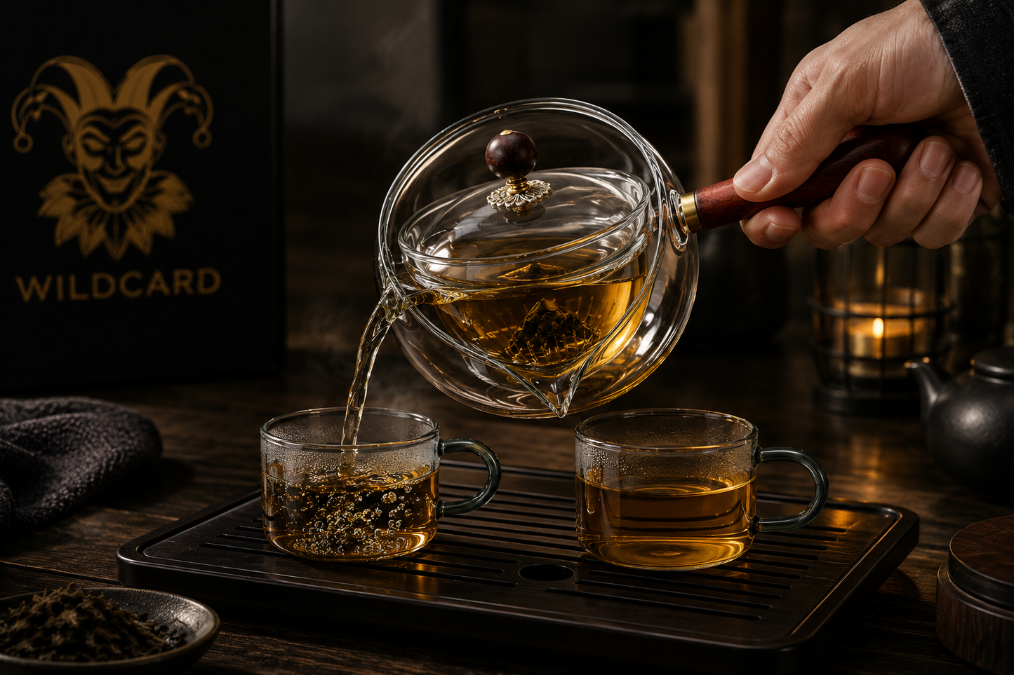 Glass Tea Infuser Pot
