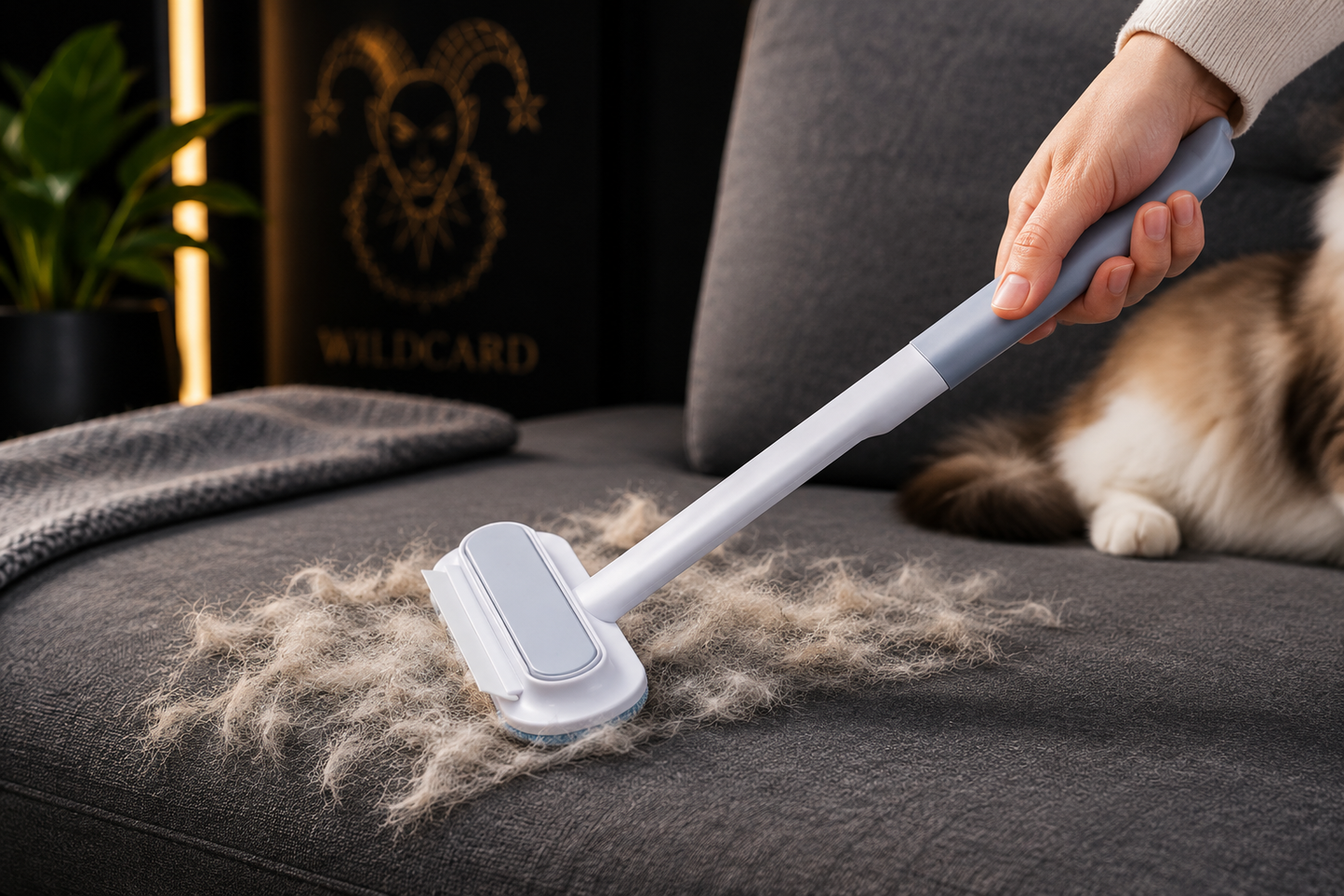 4-in-1 Pet Hair Cleaning Brush