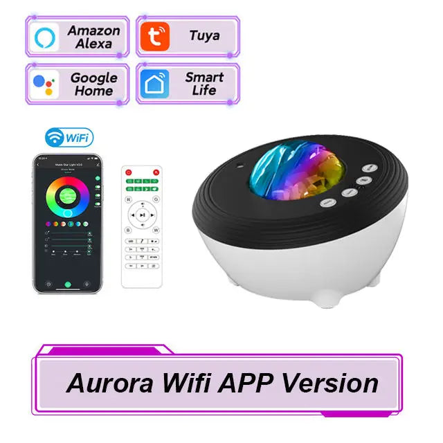 Aurora Galaxy Projector Speaker
