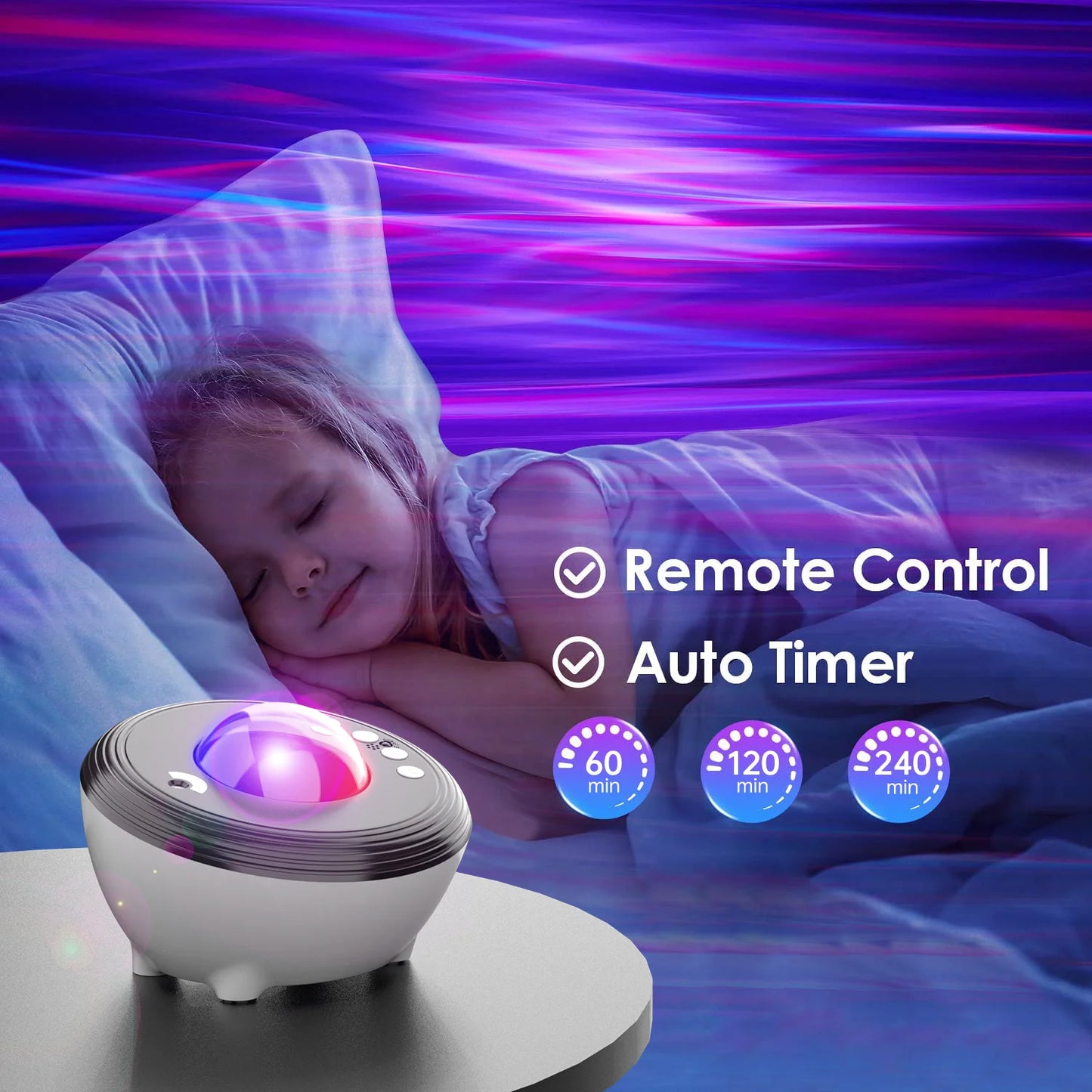 Aurora Galaxy Projector Speaker