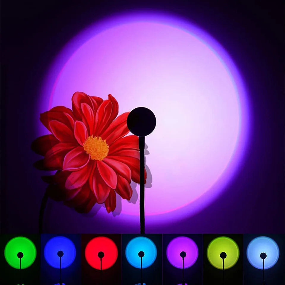 Rainbow Sunset Mood Lamp