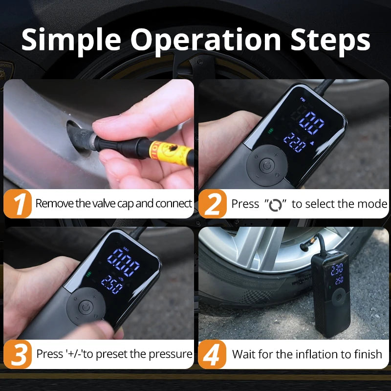 Portable Digital Tyre Inflator
