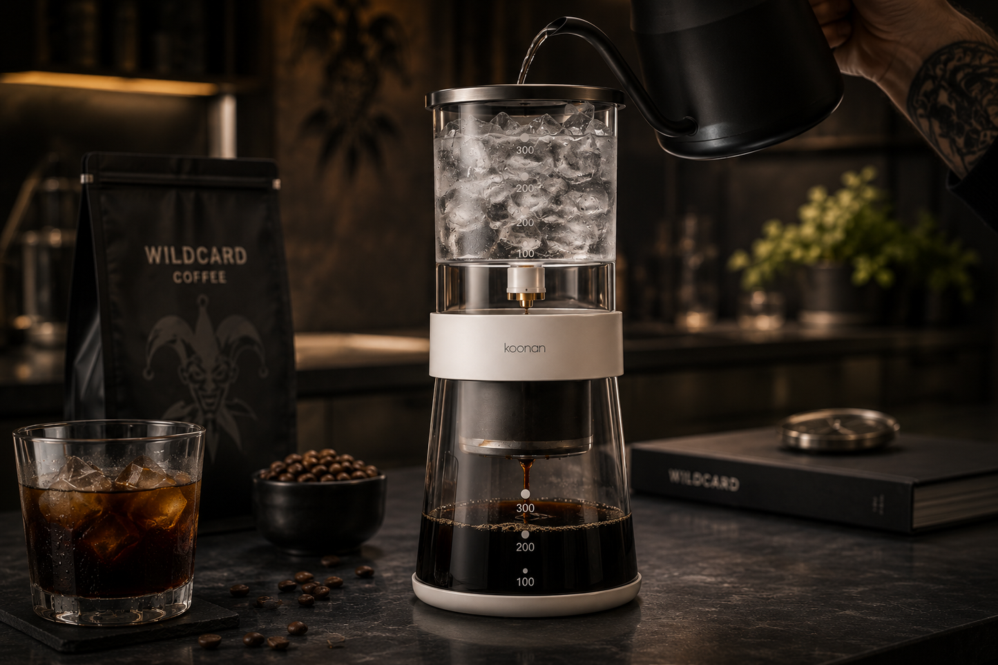 Portable Ice Drip Coffee Maker