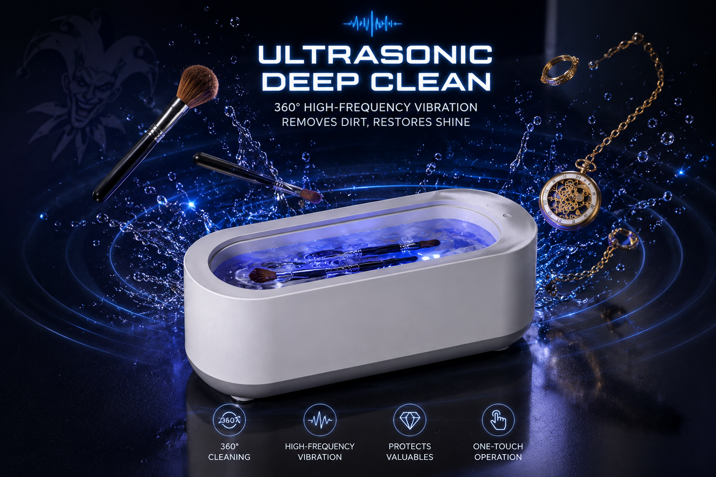 Portable Ultrasonic Cleaner