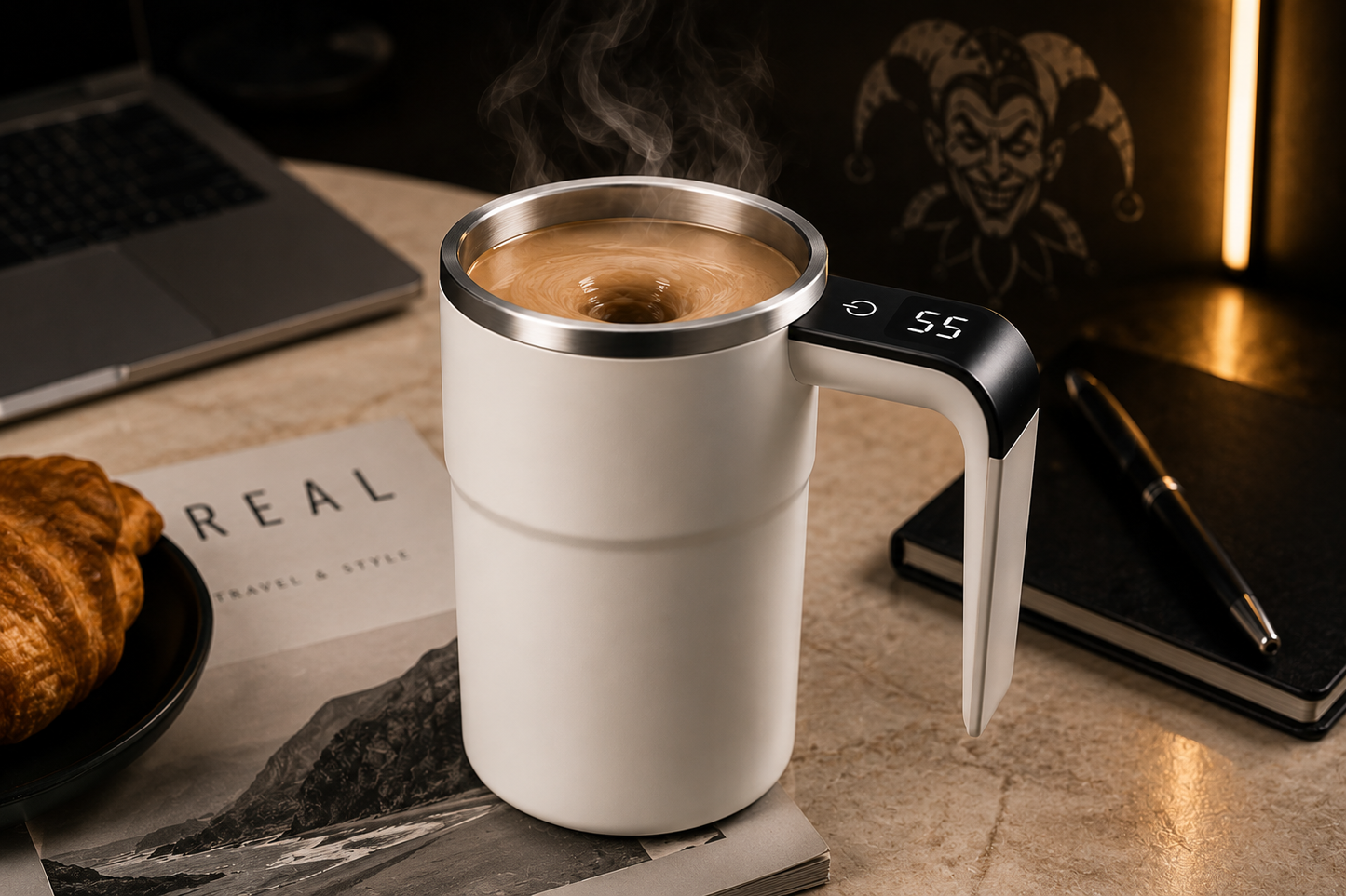 Self Stirring Mug