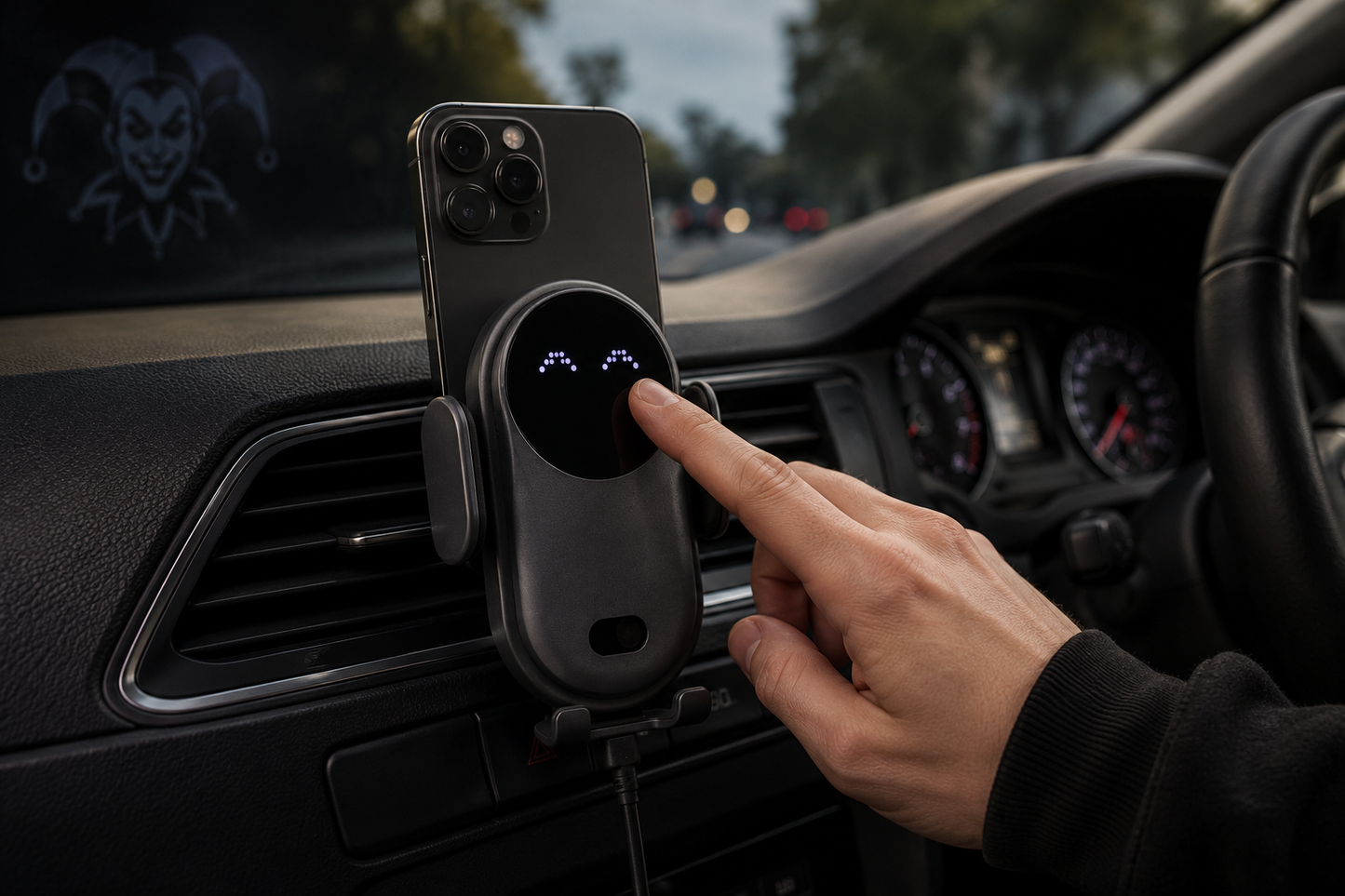 Smart Car Wireless Charger Mount