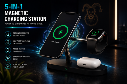 5-in-1 Magnetic Charging Station shown in product image 2
