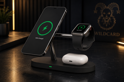 5-in-1 Magnetic Charging Station shown in the main product image