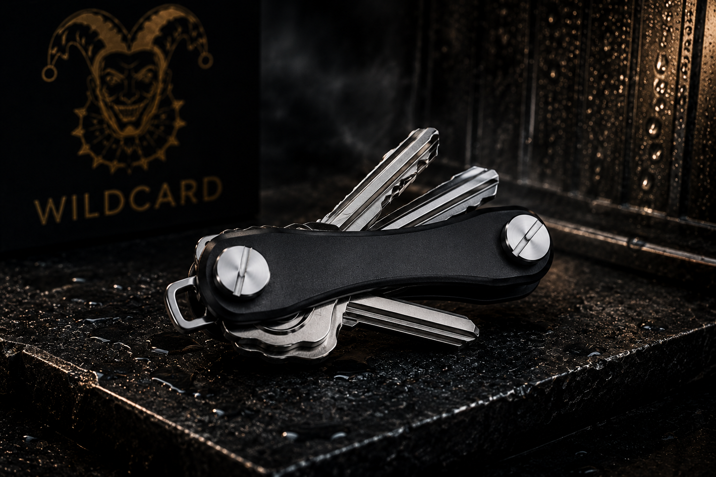 Compact Metal Key Holder