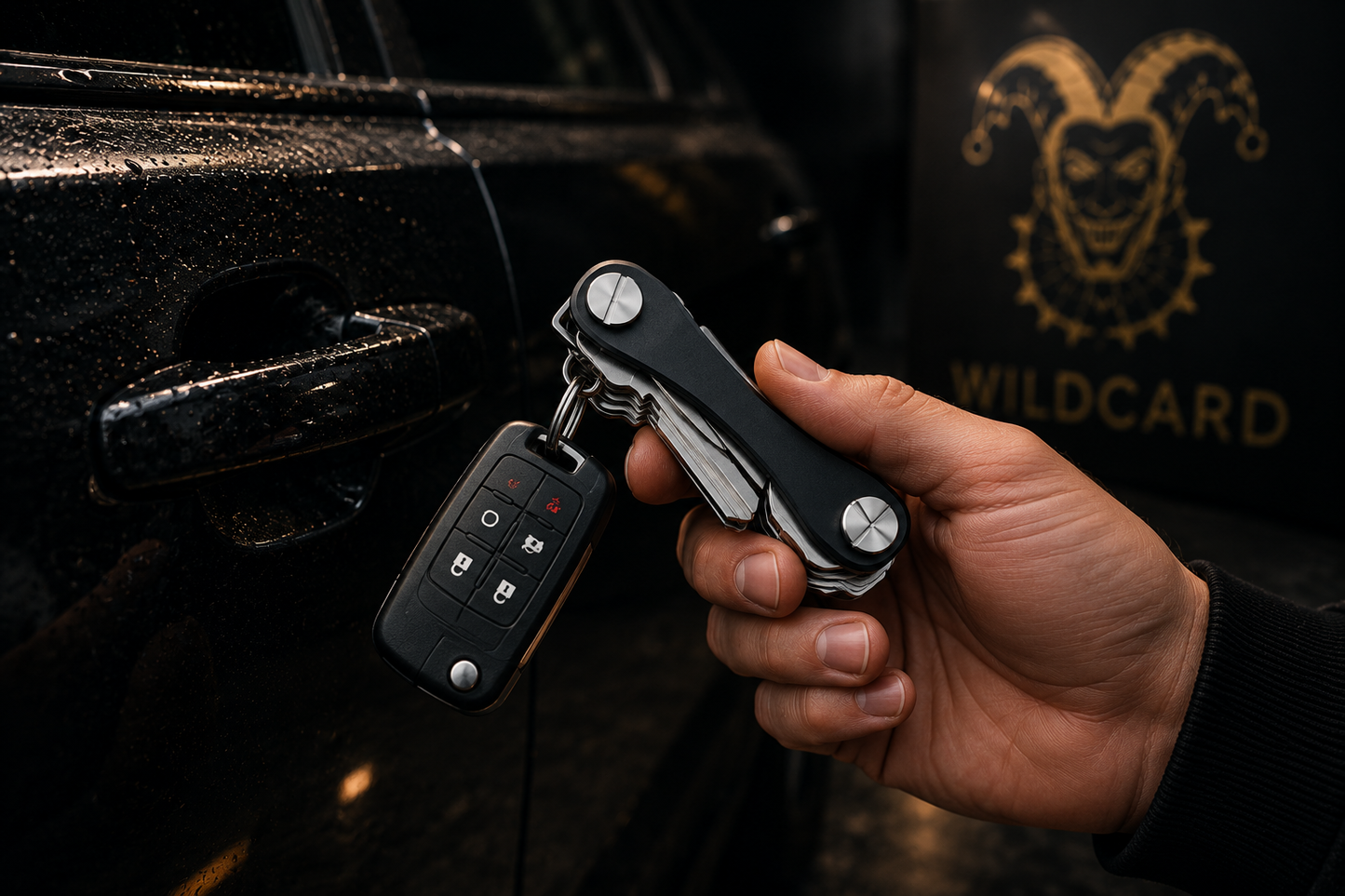 Compact Metal Key Holder