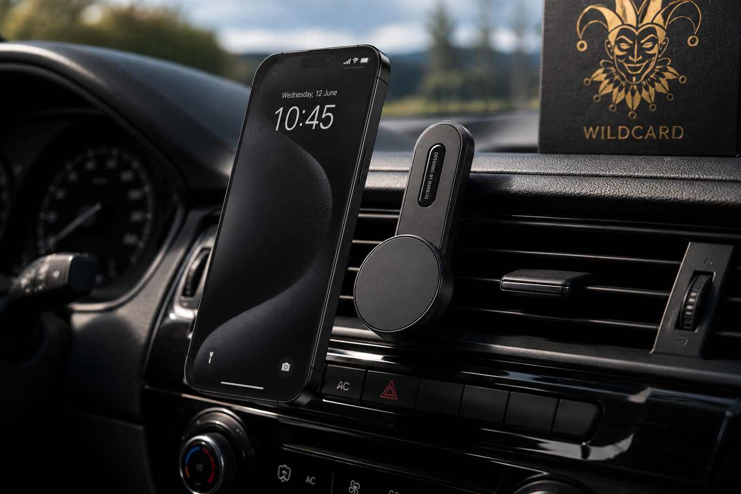Magnetic Wireless Car Charger Mount