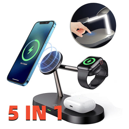 5-in-1 Magnetic Charging Station